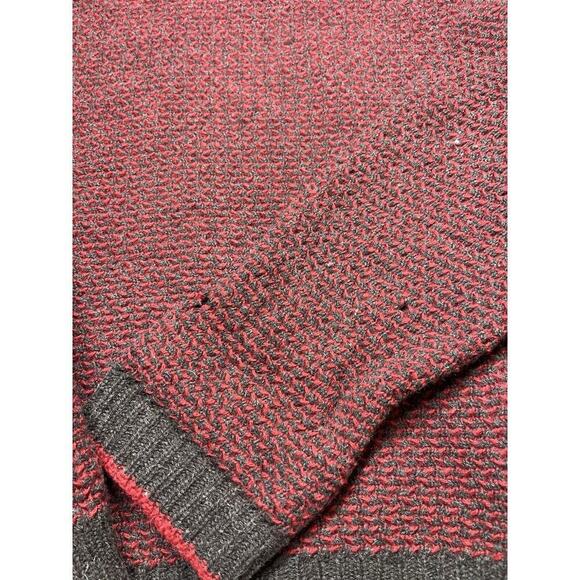 Vintage J.Crew 100% Merino Wool Fisherman Knit Crew Neck Sweater XL AS IS - Picture 2 of 8